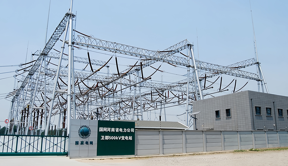 Projekt podstacji 500 kv Zhengzhou East
